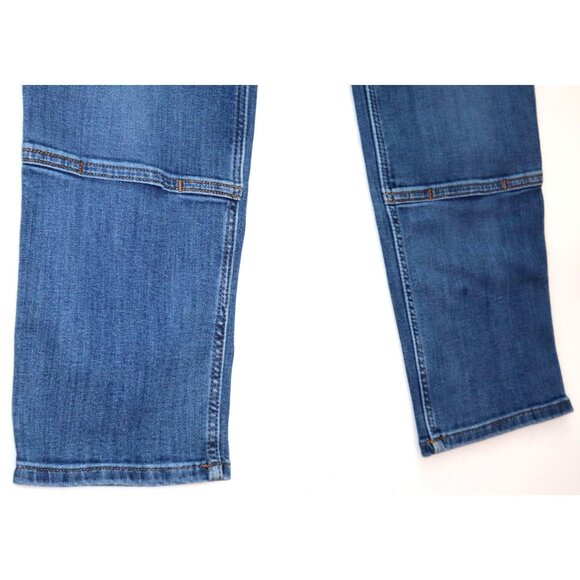 Carhartt Women's Relaxed Fit Pants Size 16 Short Blue Workwear Aesthetic - Picture 8 of 11